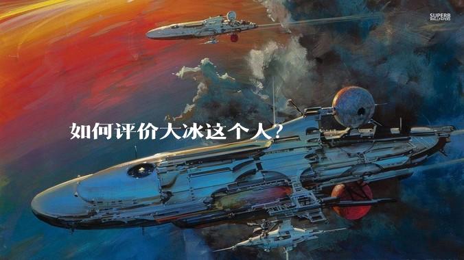 如何评价大冰这个人？