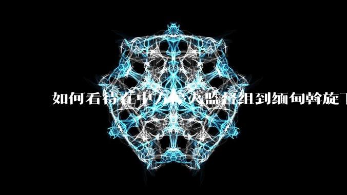 如何看待在中方停火监督组到缅甸斡旋下“果敢同盟***向缅***归还腊戍”，展示了什么信息？